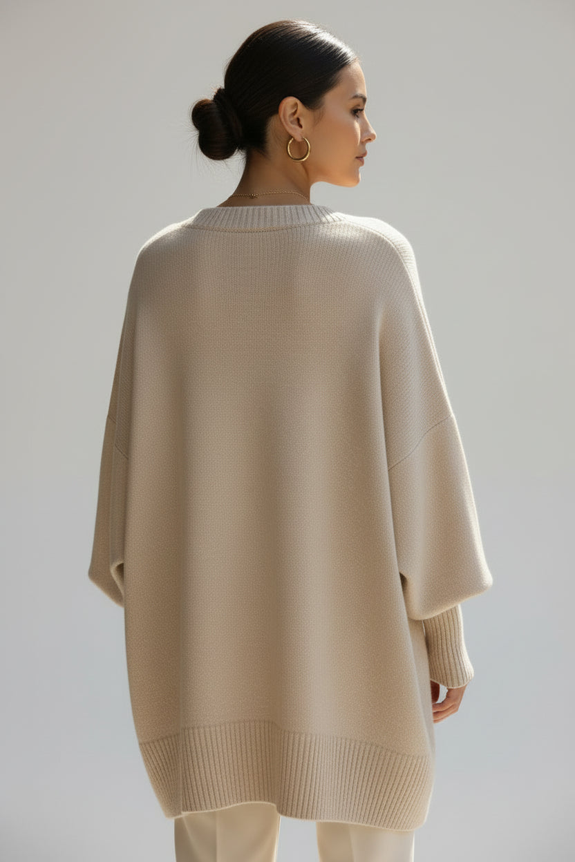 Laluna® · Jersey Oversize Largo Minimal Chic