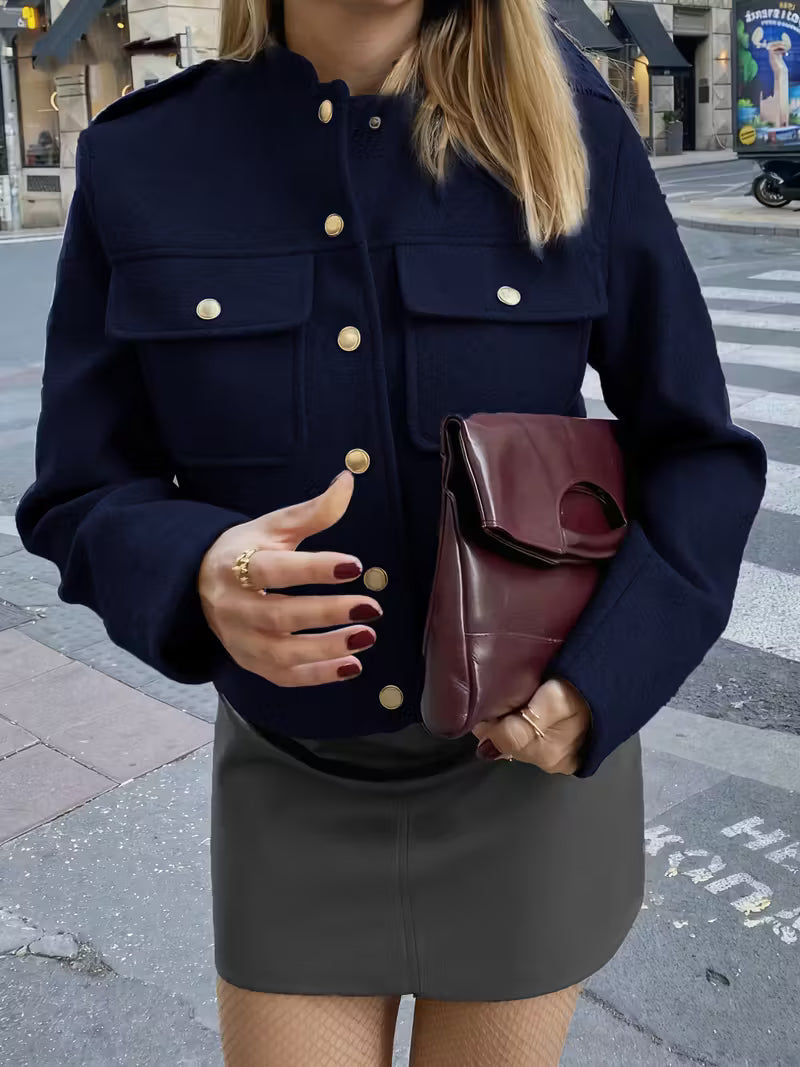 Eliréa™ – Chaqueta elegante de manga larga con botones