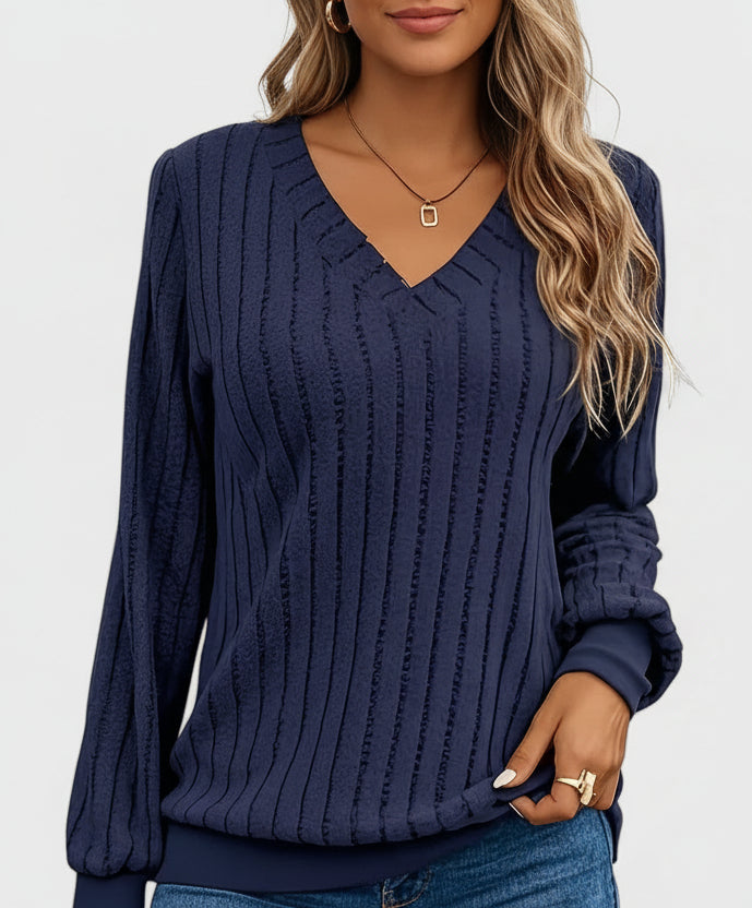 Valeria · Jersey V-Neck Timeless