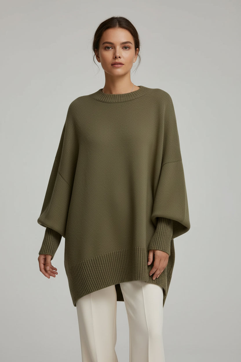 Laluna® · Jersey Oversize Largo Minimal Chic