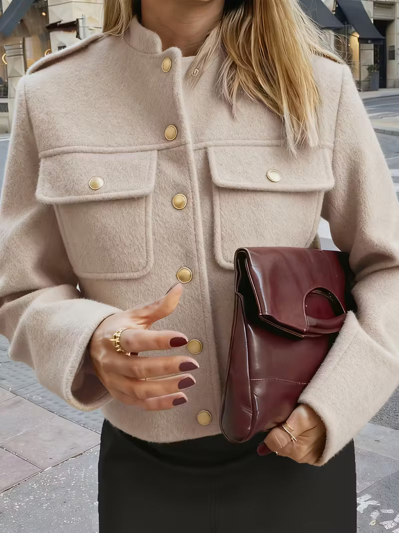 Eliréa™ – Chaqueta elegante de manga larga con botones