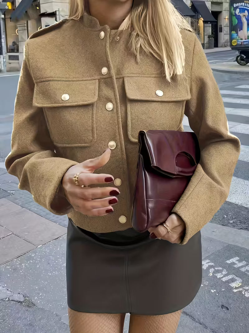 Eliréa™ – Chaqueta elegante de manga larga con botones