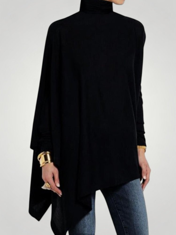 Almut | Asymmetrisches Langarm-Oberteil mit Eleganz