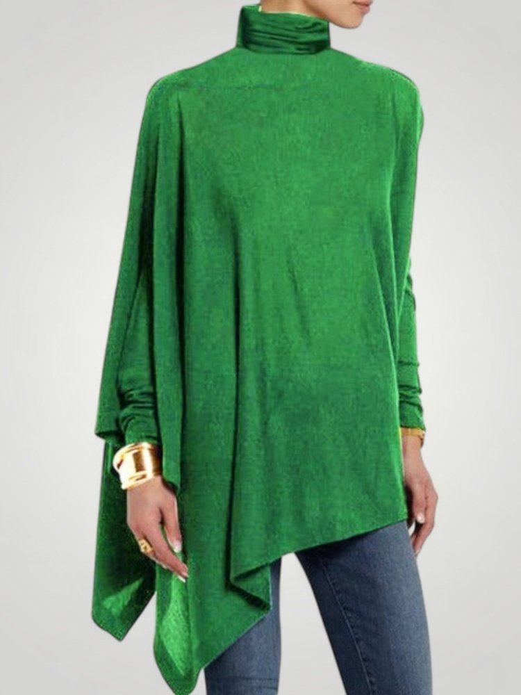 Almut | Asymmetrisches Langarm-Oberteil mit Eleganz