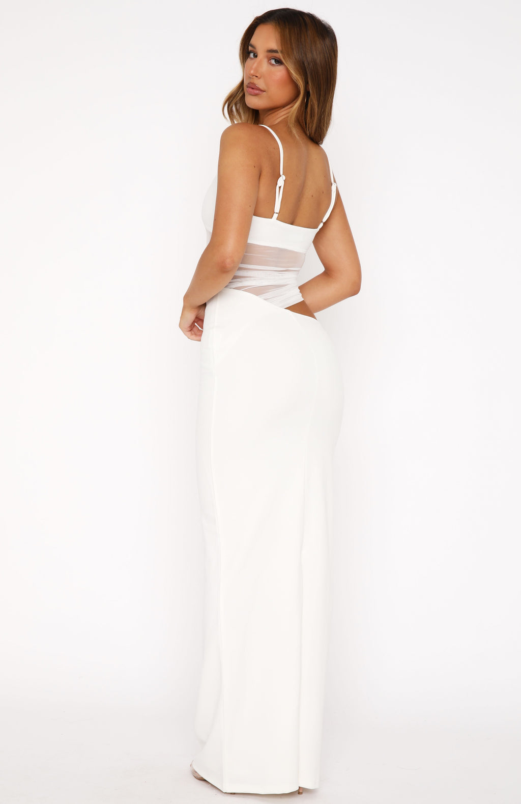Aurea · Vestido Maxi Cut-Out Esculpido