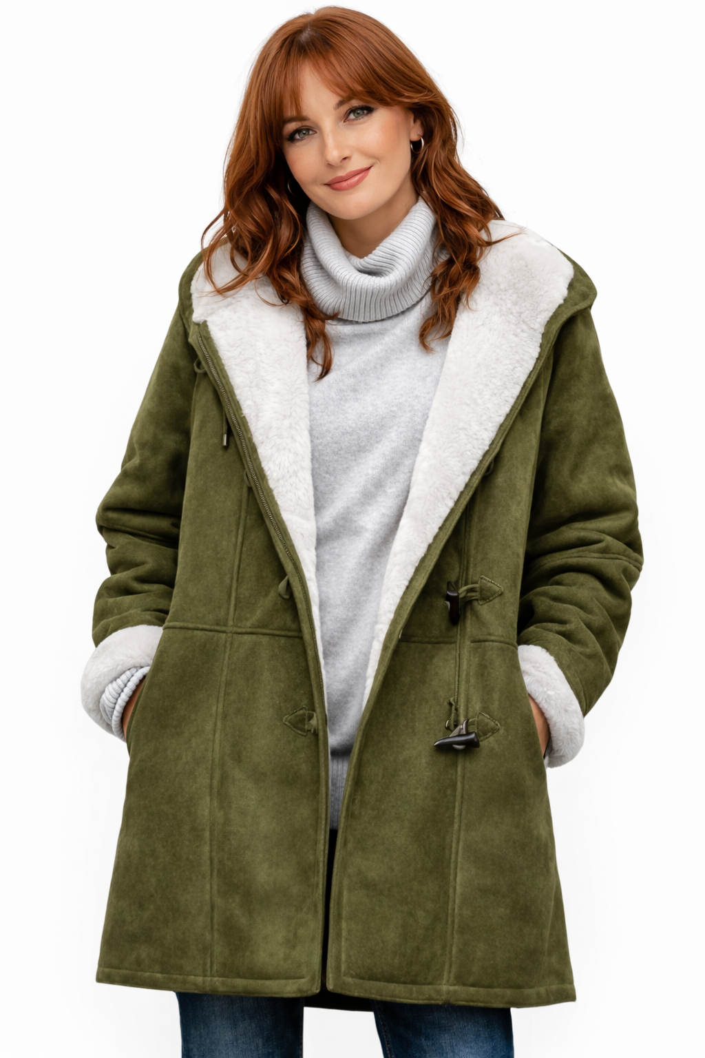 Chaqueta Boreal – Ante Suave con Forro Polar