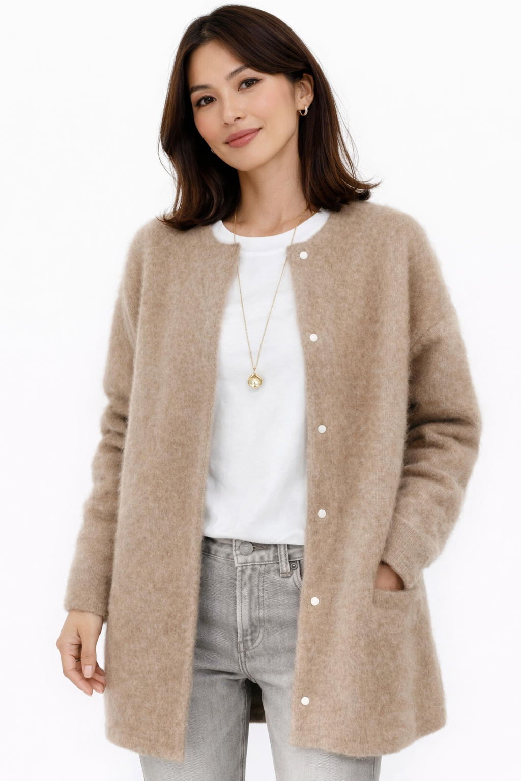 Elvaira™ – Cárdigan elegante de punto