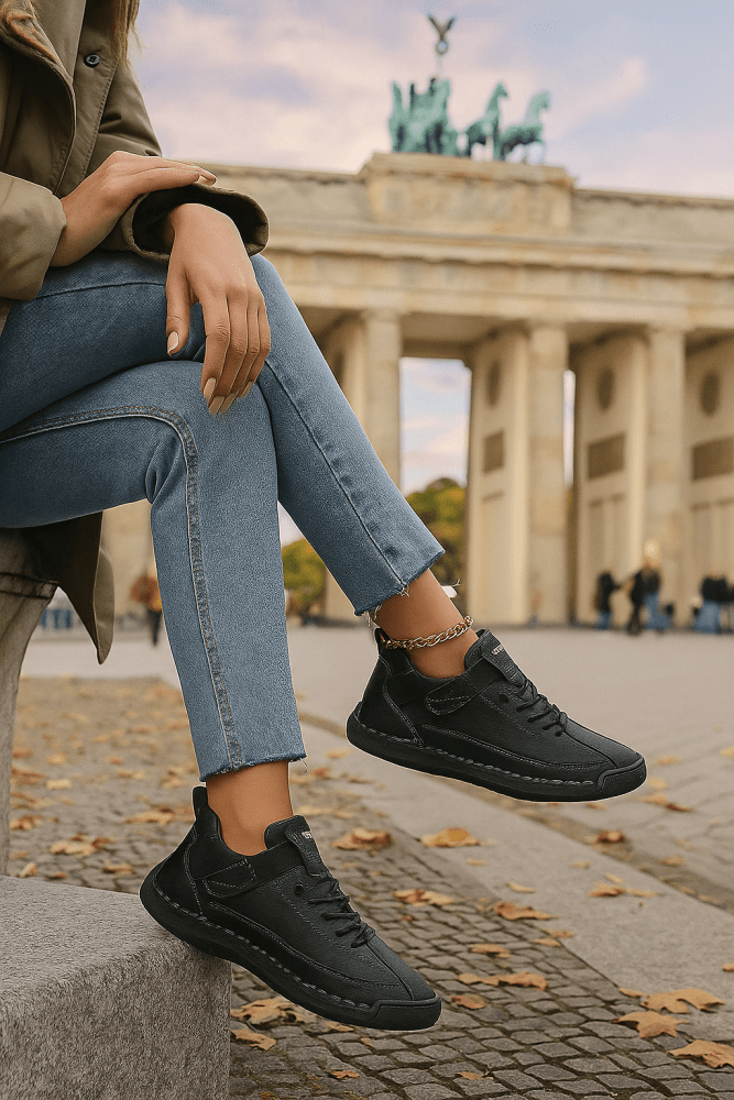 Claudia | Bequeme Turnschuhe mit ergonomischer Stütze