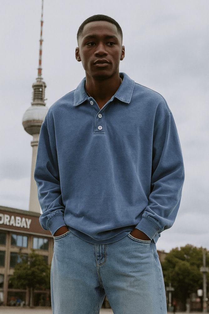 Edgar | Langarm-Polo