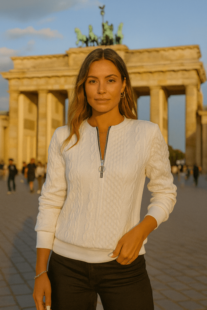 Gianna | Pullover mit Reißverschluss