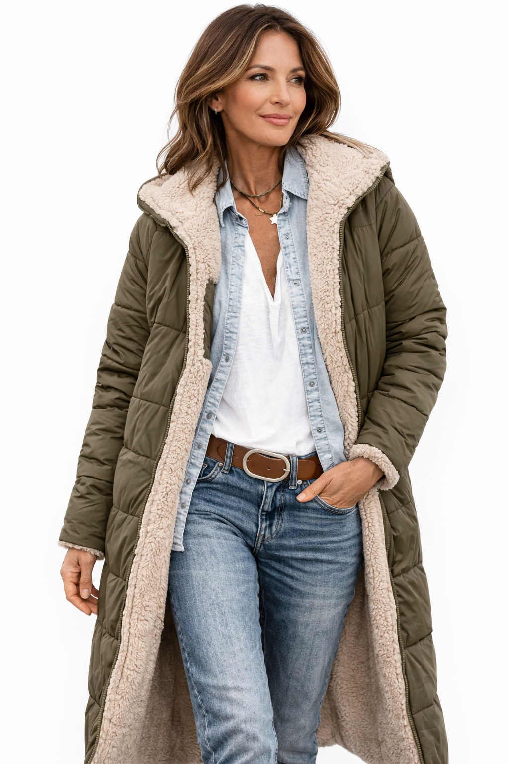 Abrigo Dúo – Elegancia Invernal de Doble Capa