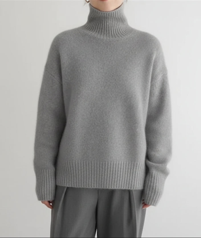 Amara · Jersey Cuello Alto Cashmere Essence