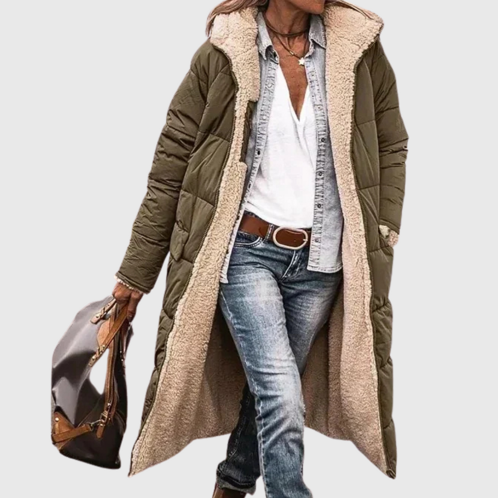 Abrigo Dúo – Elegancia Invernal de Doble Capa