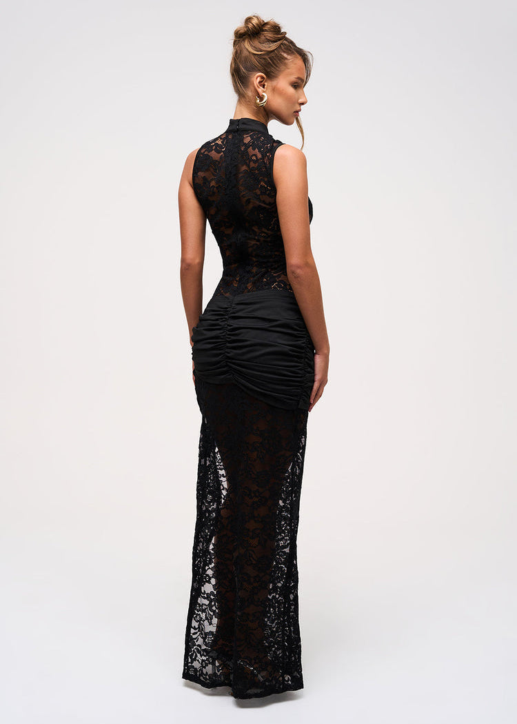 Isabella · Maxi Dress Midnight Lace
