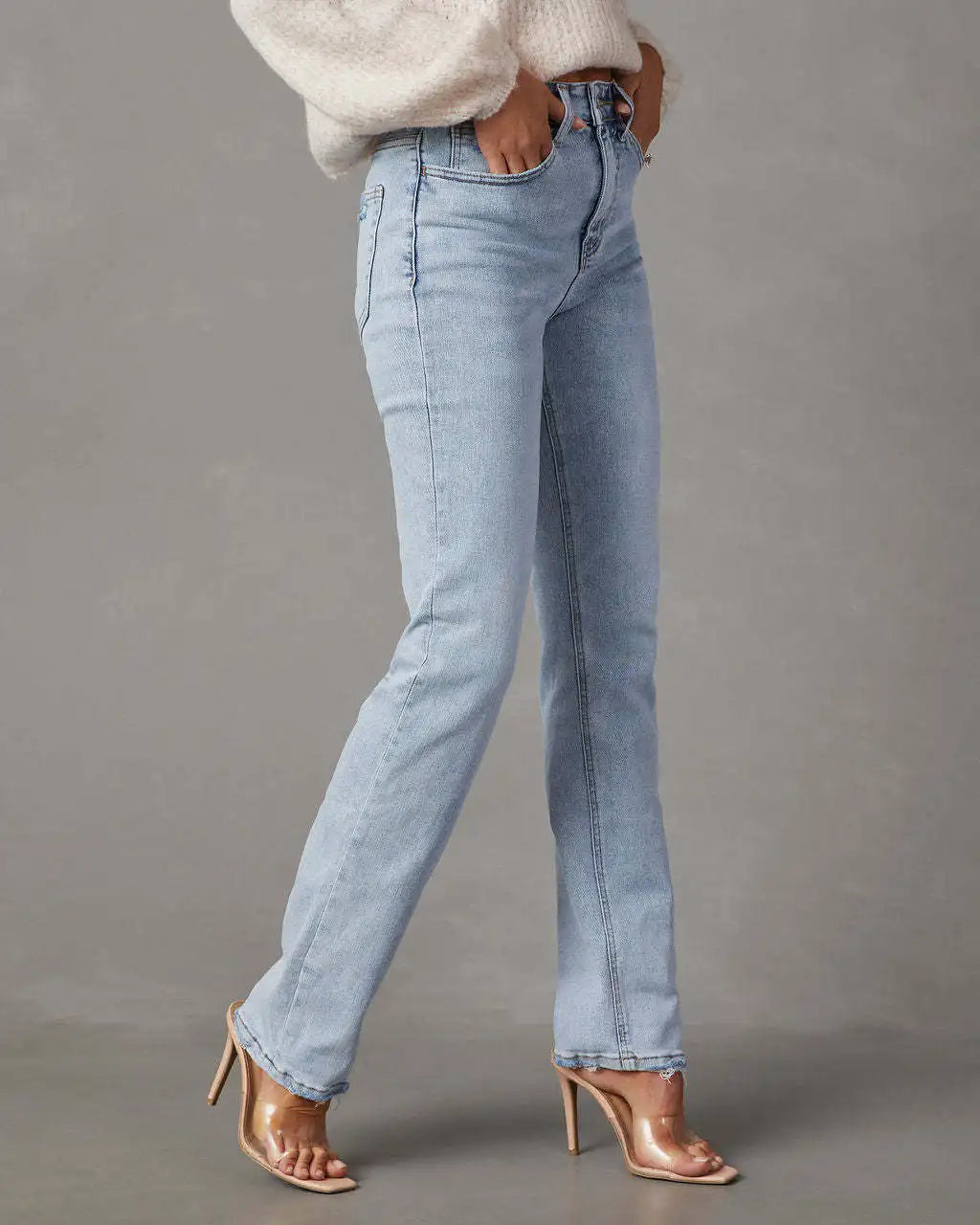 Alice | Gerade Denim-Hose