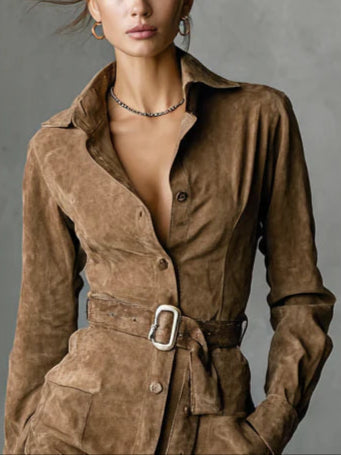 Alba · Vestido Midi Elegancia Clásica