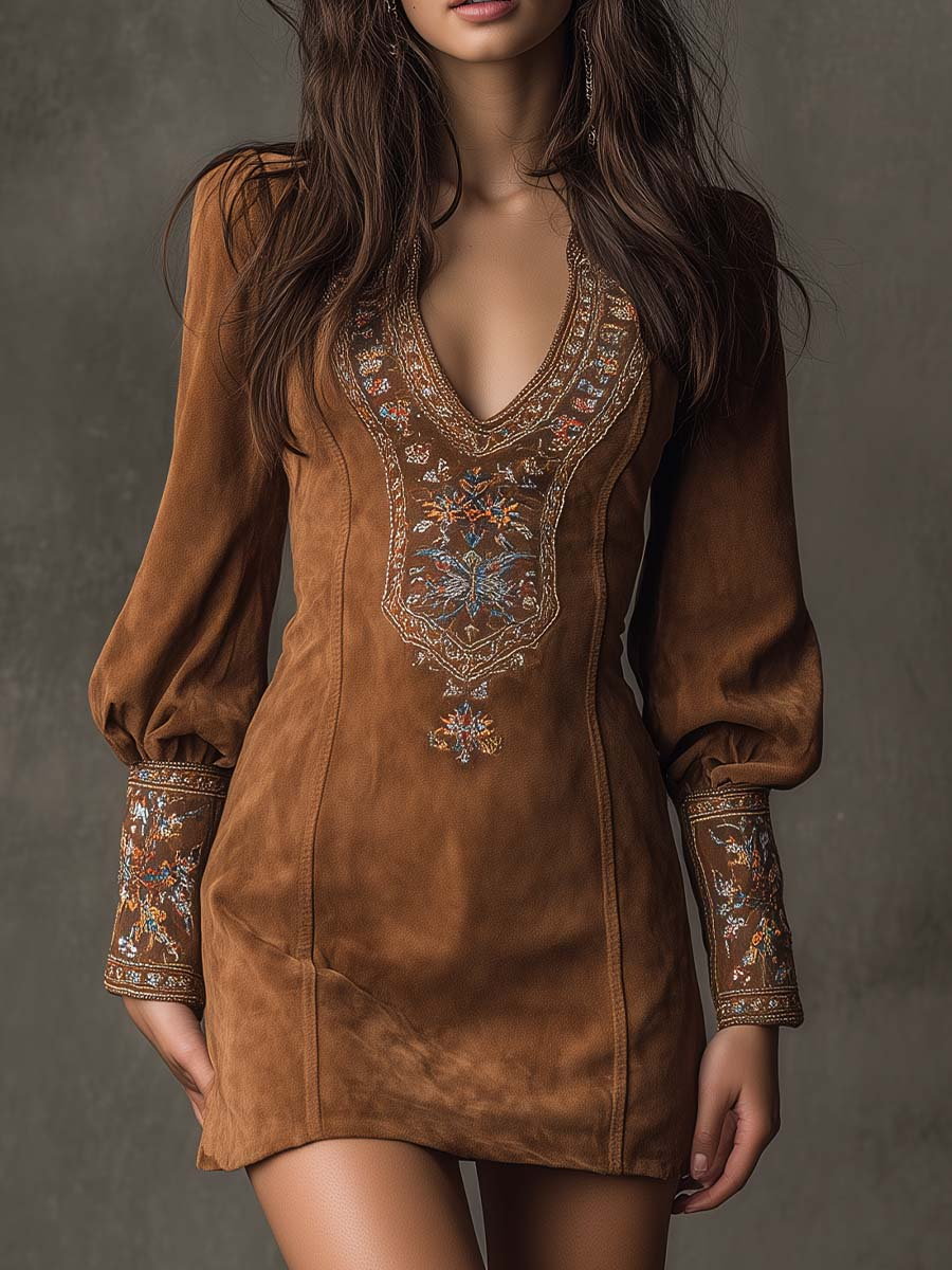 Kaia · Vestido Mini Bohemio Heritage