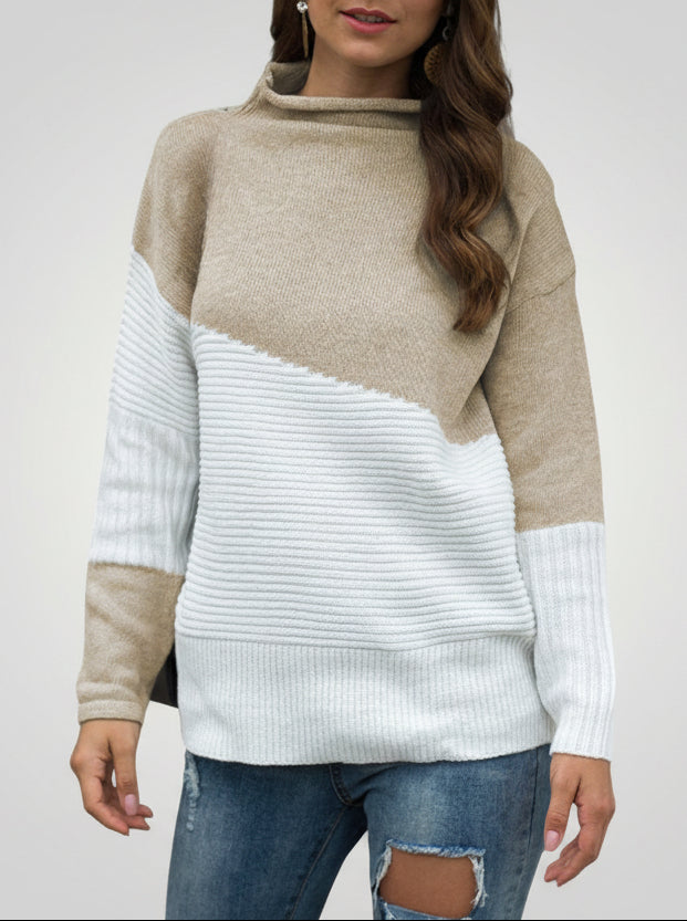 Noelle · Jersey Bicolor Elegancia Moderna