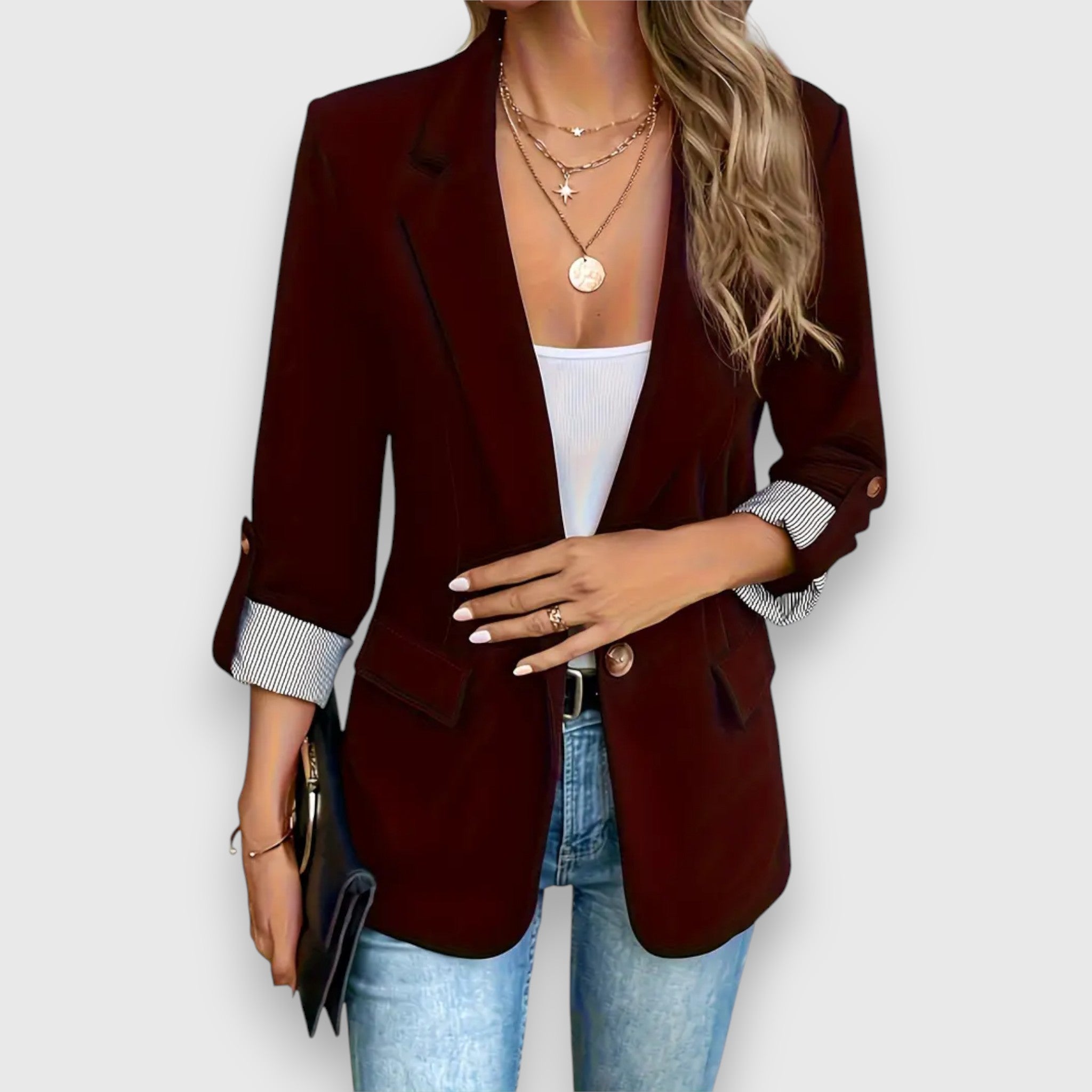 Blazer Aura – Elegancia Moderna para Mujer