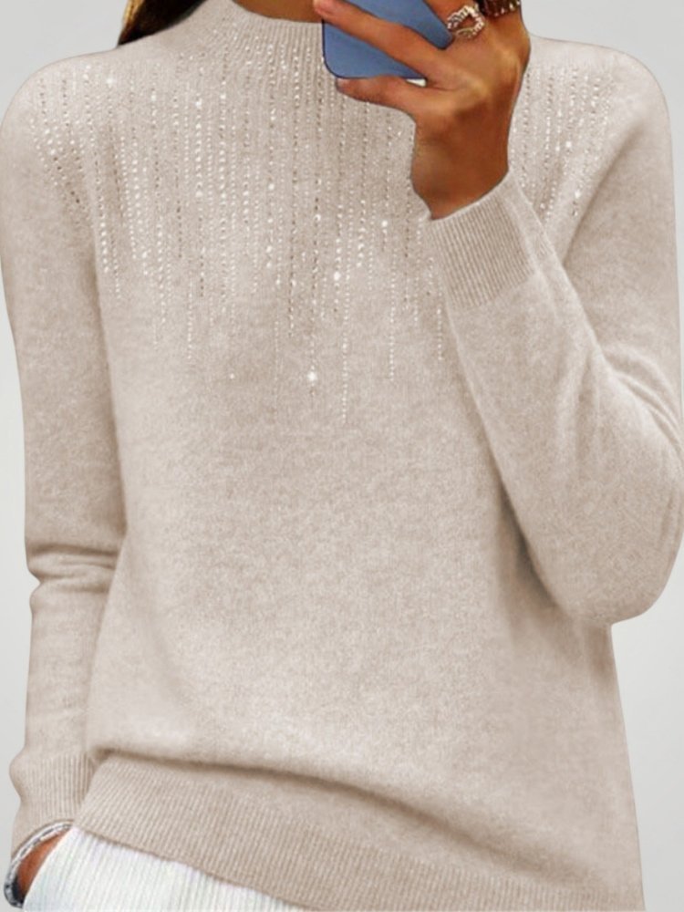 Annelie | Eleganter Langarmpullover für Komfort und Stil