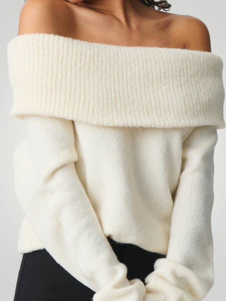 Arlette · Jersey Punto Escote Bardot