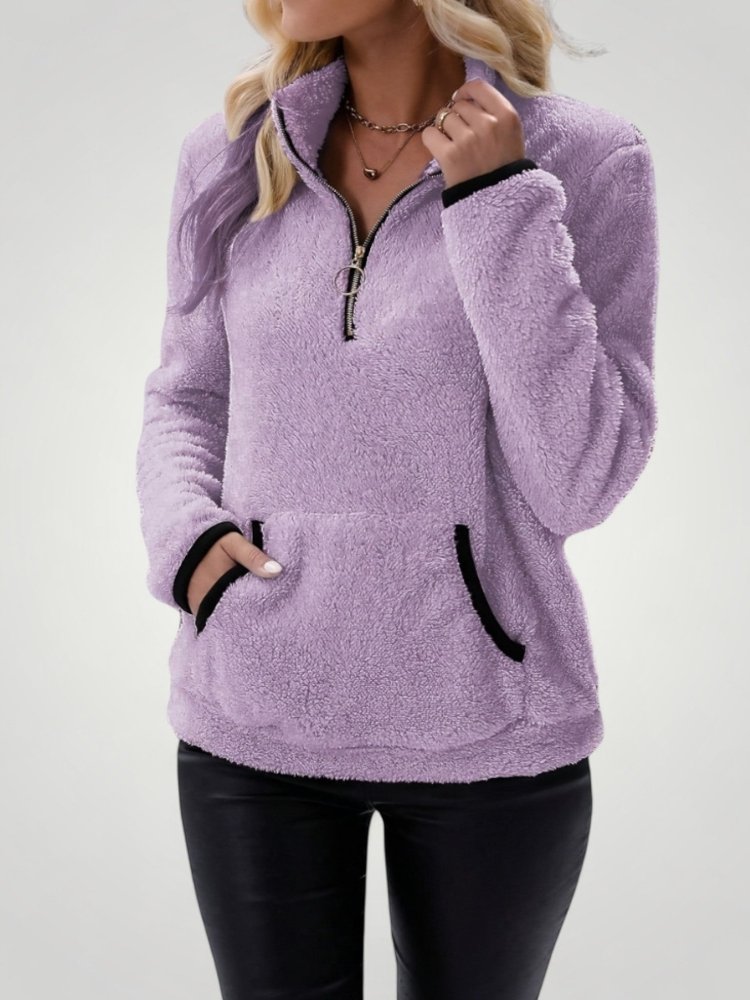 Gesina | Eleganter Pullover mit Praktischen Taschen