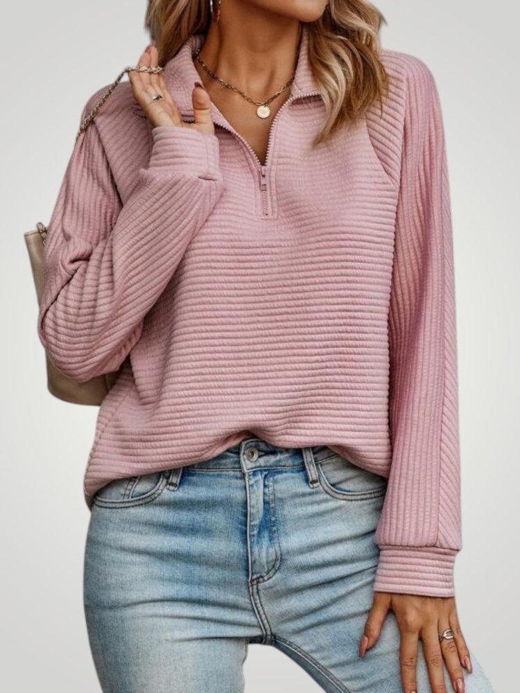 Aenne | Eleganter V-Neck Pullover für Damen mit zeitlosem Komfort