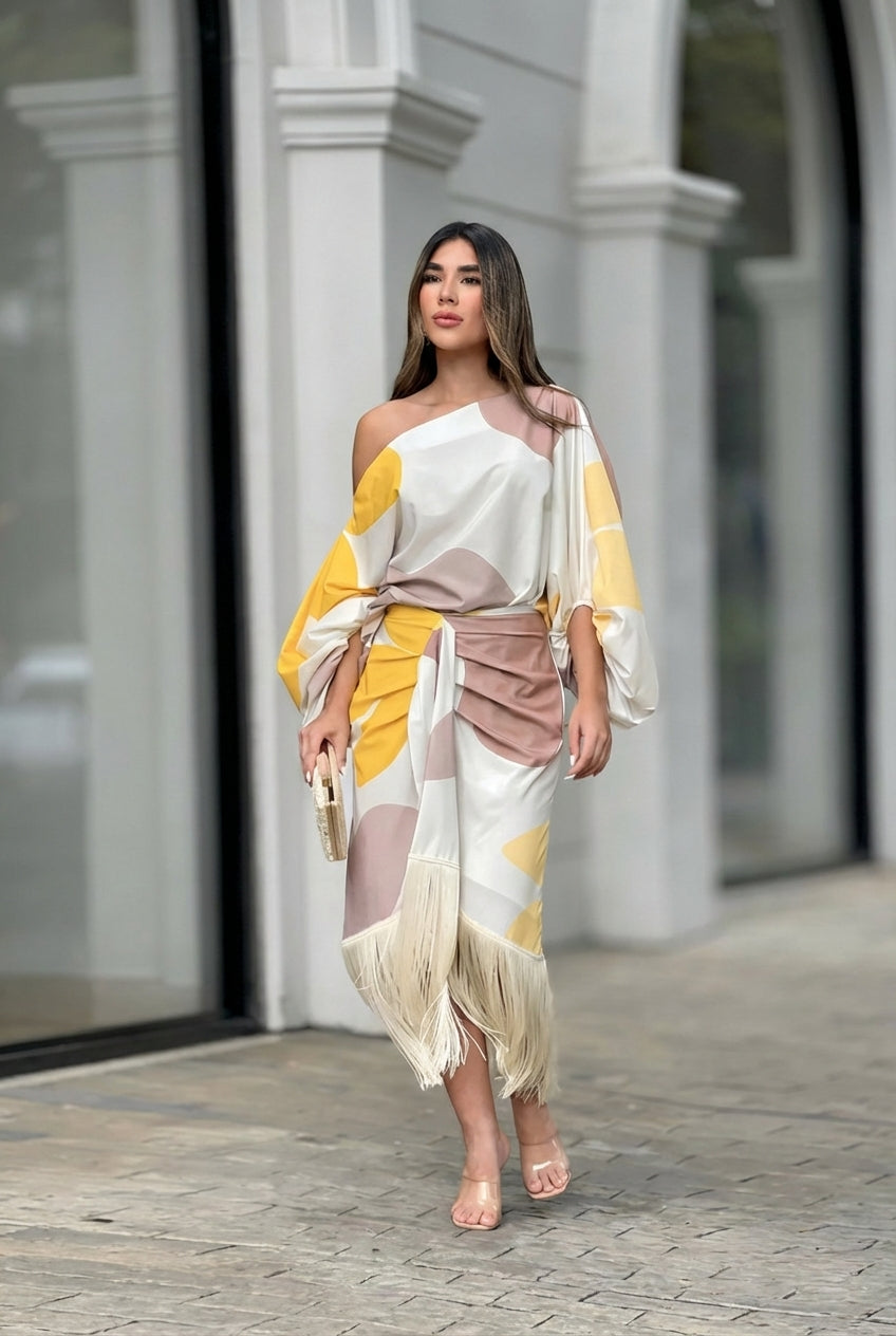 Valentina · Conjunto Dos Piezas con Flecos