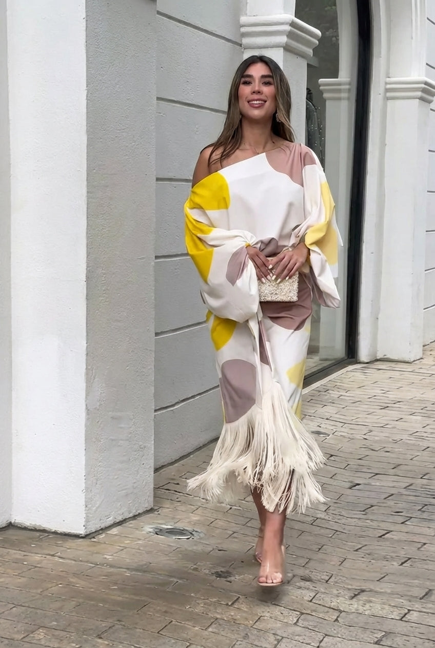 Valentina · Conjunto Dos Piezas con Flecos