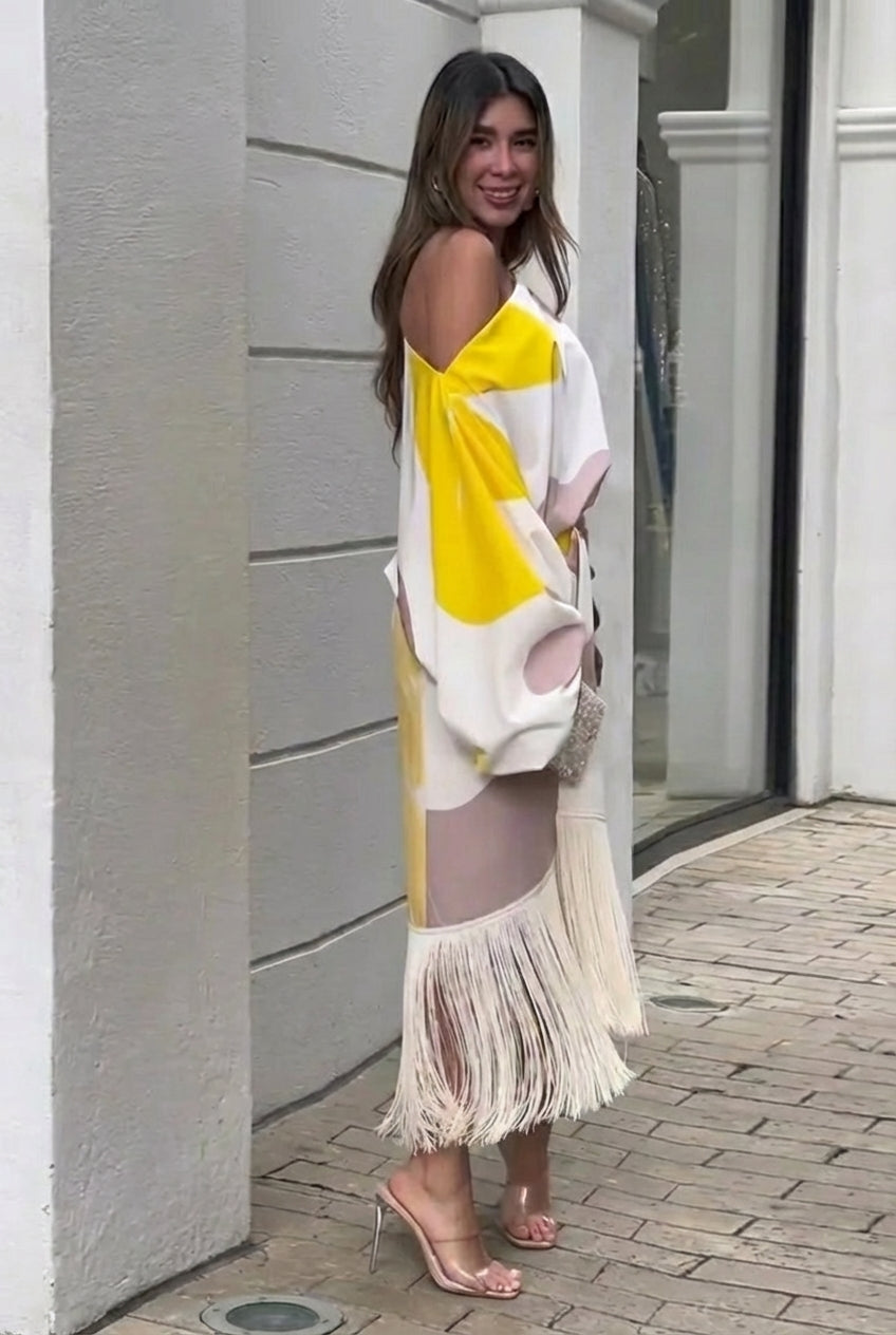 Valentina · Conjunto Dos Piezas con Flecos