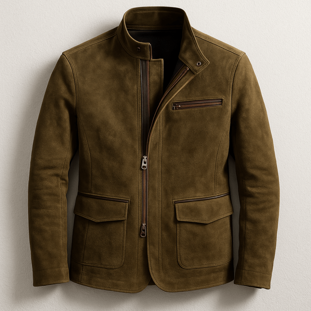 Chaqueta Volcan – Ante Premium de Estilo Sofisticado