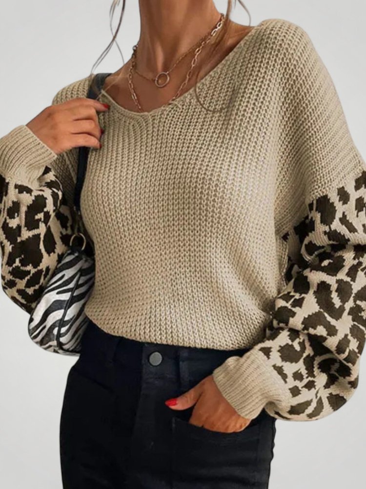 Amrei | Vielseitiger Strickpullover für Eleganz